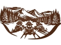 Snowmobiles Wall Art