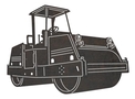 Motor Grader Side-View DXF File