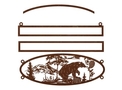 Bear Oval Sign