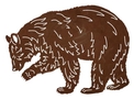 Brown Bear DXF File