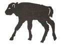 Bison Calf DXF File