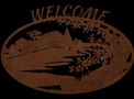 Cabin Welcome Sign