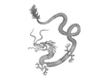 Chinese Dragon Stock Art