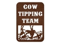 Cow Tipping Wall Art