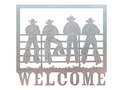 Cowboy Welcome Sign