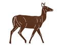 White-Tailed Deer DXF File