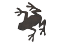 Frog Silhouette DXF File