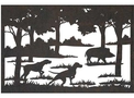 Hog Hunting Wall Art