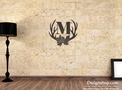 Monogram (M) Wall Art