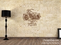 Motorbike Wall Art