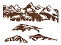 Four_Mountain_Scenes DXF File