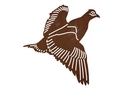 Pheasant Mid_Flight DXF File