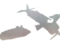 Underwater Plane Wreck DXF File