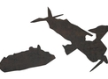 Underwater Plane Wreck DXF File