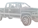 Ram Pickup DXF File