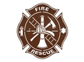 Rescue Badge DXF File