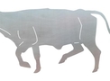 Walking Steer Silhouette DXF File