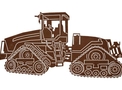 Crawler Tractor DXF File