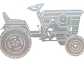 Small Farm Tractor DXF File