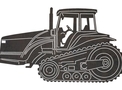 Crawler Tractor DXF File