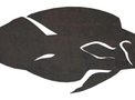 Tropical Fish Side View DXF File