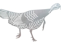 Wild Turkey Side-Profile DXF File