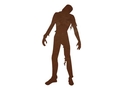 Zombie Silhouette DXF File