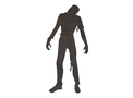 Zombie Silhouette DXF File